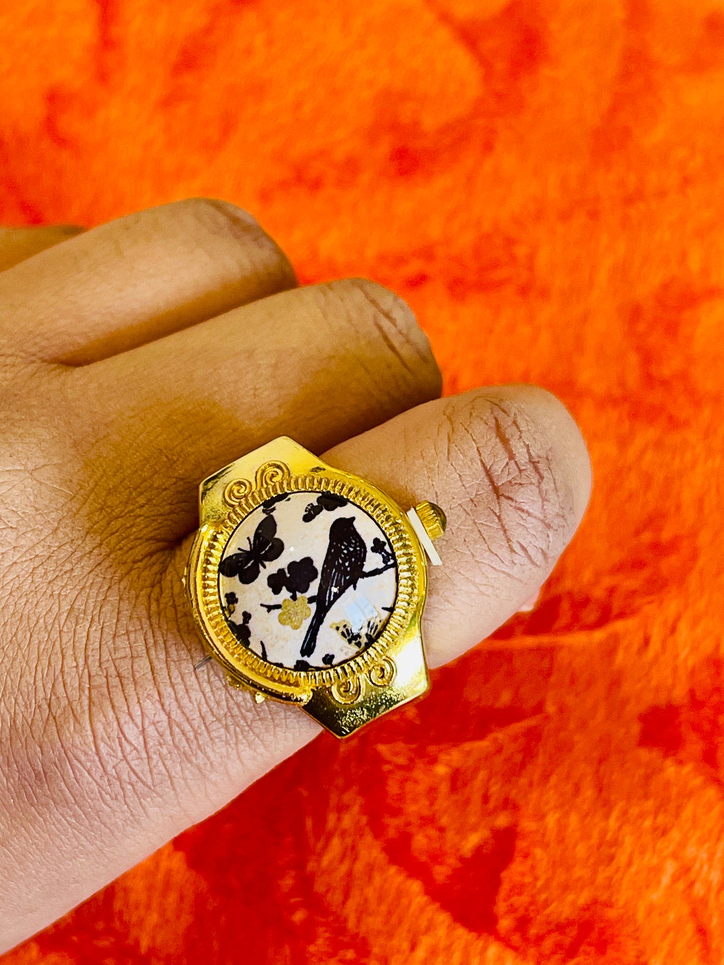 Time Petal Ring Watches