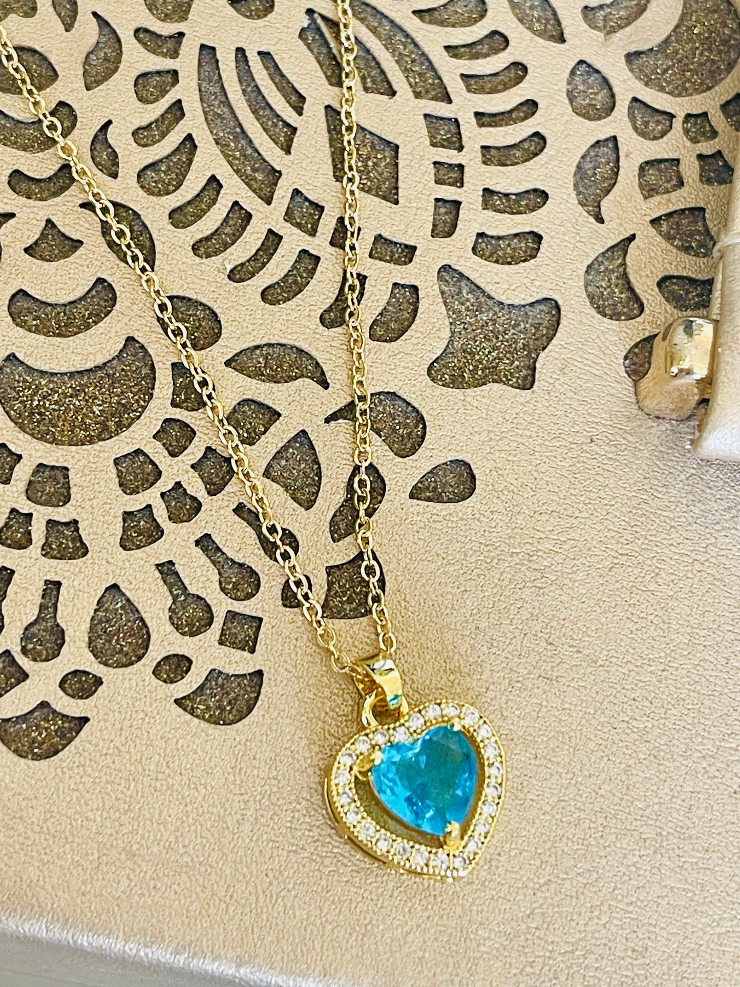 Jasmine's Heart Pendant