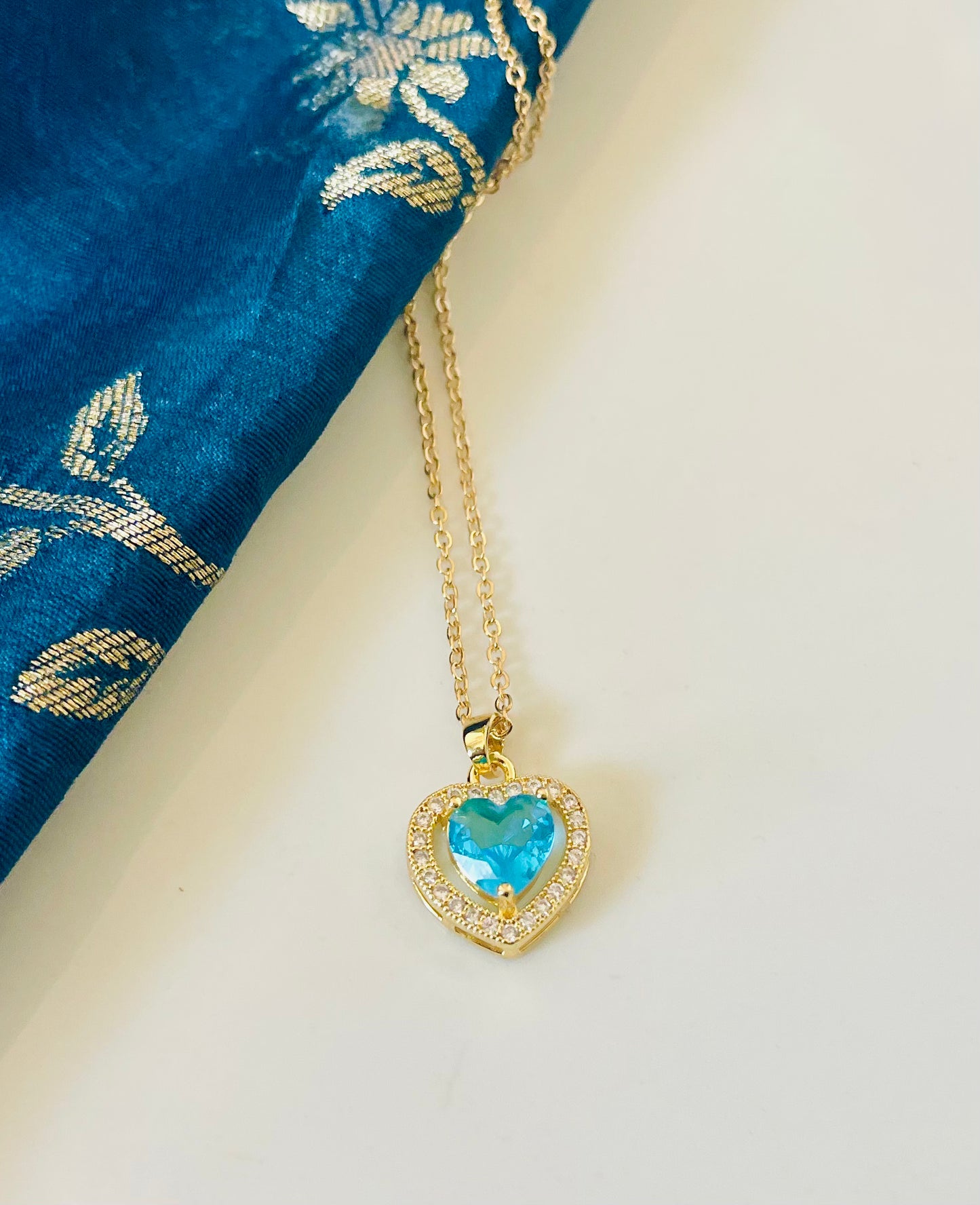 Jasmine's Heart Pendant