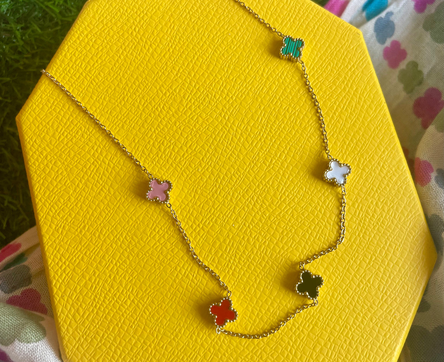CloverCharm Rainbow Chain